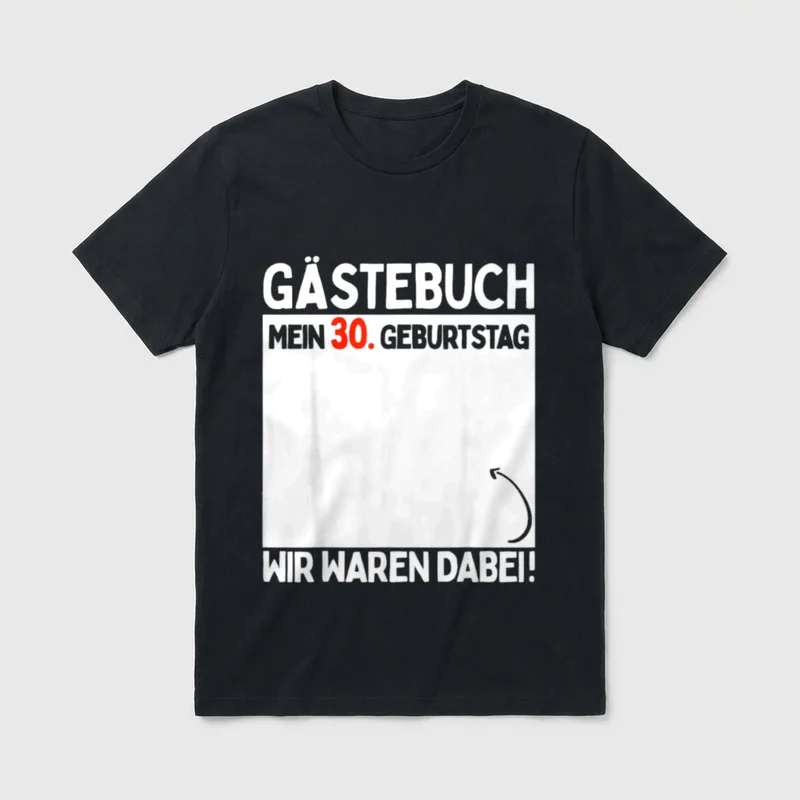 T-Shirt Sprüche zum 30 Geburtstag lustig – Klassisches T-Shirt in Schwarz