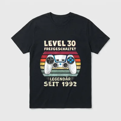T-Shirt Sprüche zum 30 Geburtstag Mann – Klassisches T-Shirt in Schwarz