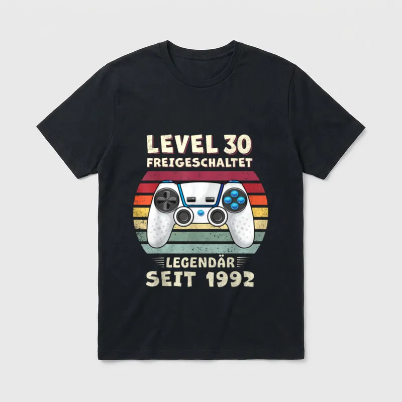 T-Shirt Sprüche zum 30 Geburtstag Mann – Klassisches T-Shirt in Schwarz