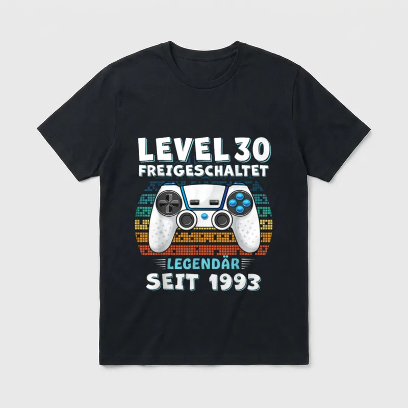 1993 Geburtstag Mann 30 T-Shirt – Klassisches T-Shirt in Schwarz