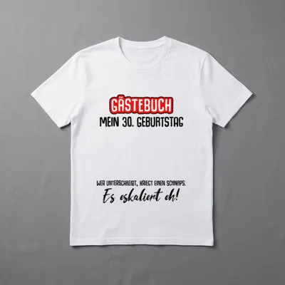 Lustiges Geburtstagsgeschenk T-Shirt – Klassisches T-Shirt in Schwarz