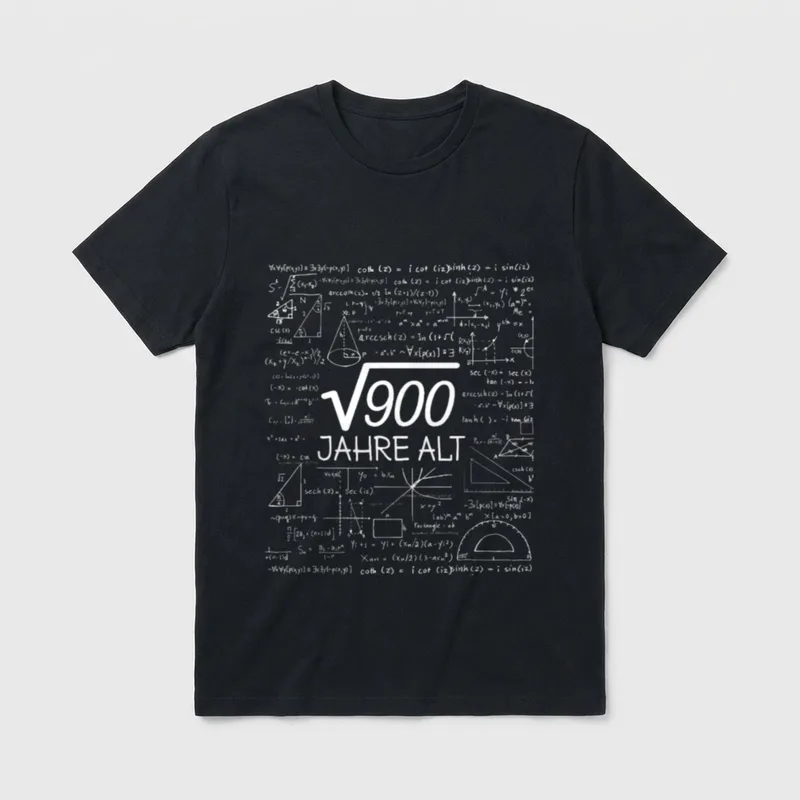 Jahre Alt T-Shirt – Klassisches T-Shirt in Schwarz