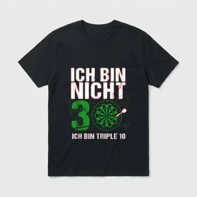 30. Geburtstag lustiger Spruch T-Shirt – Klassisches T-Shirt in Schwarz