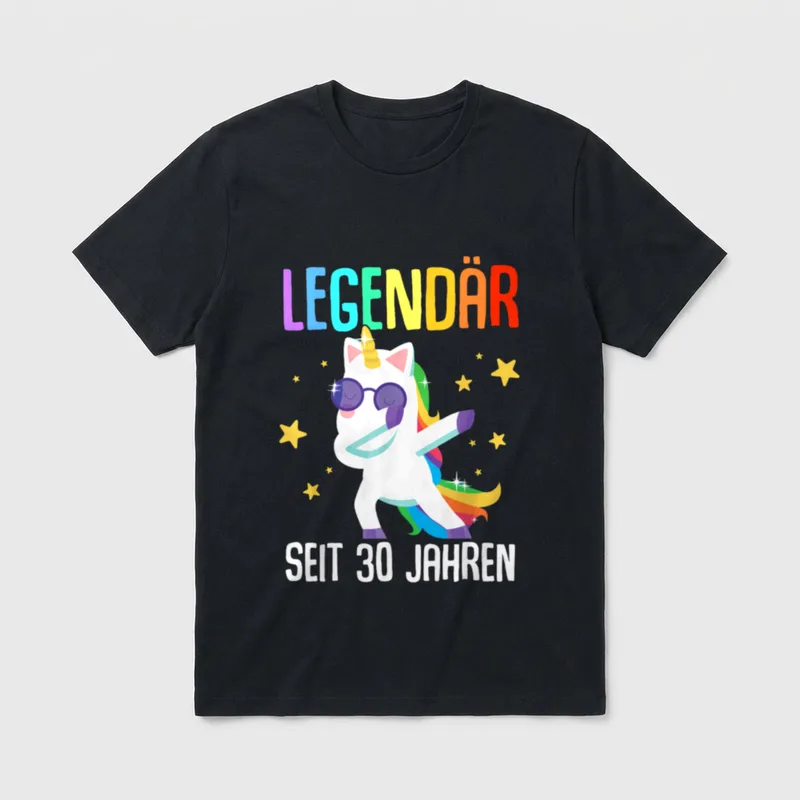 Legendär Seit Jahren 30. Geburtstag T-Shirt – Klassisches T-Shirt in Schwarz