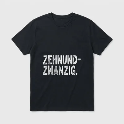 Zehnundzwanzig Dreißig Spruch Für 30. T-Shirt – Klassisches T-Shirt in Schwarz