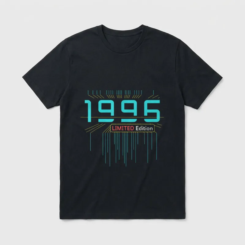 30. Geburtstag Mann Frau T-Shirt 0102 – Klassisches T-Shirt in Schwarz