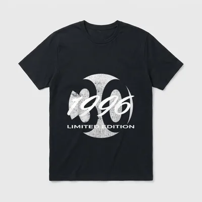 30. Geburtstag Mann Frau T-Shirt 0124 – Klassisches T-Shirt in Schwarz
