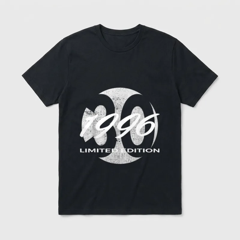 30. Geburtstag Mann Frau T-Shirt 0124 – Klassisches T-Shirt in Schwarz