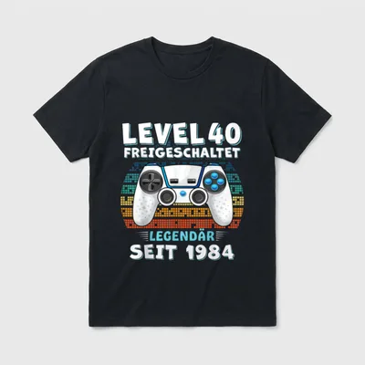 T-Shirt Sprüche zum 40 Geburtstag Frau – Klassisches T-Shirt in Schwarz