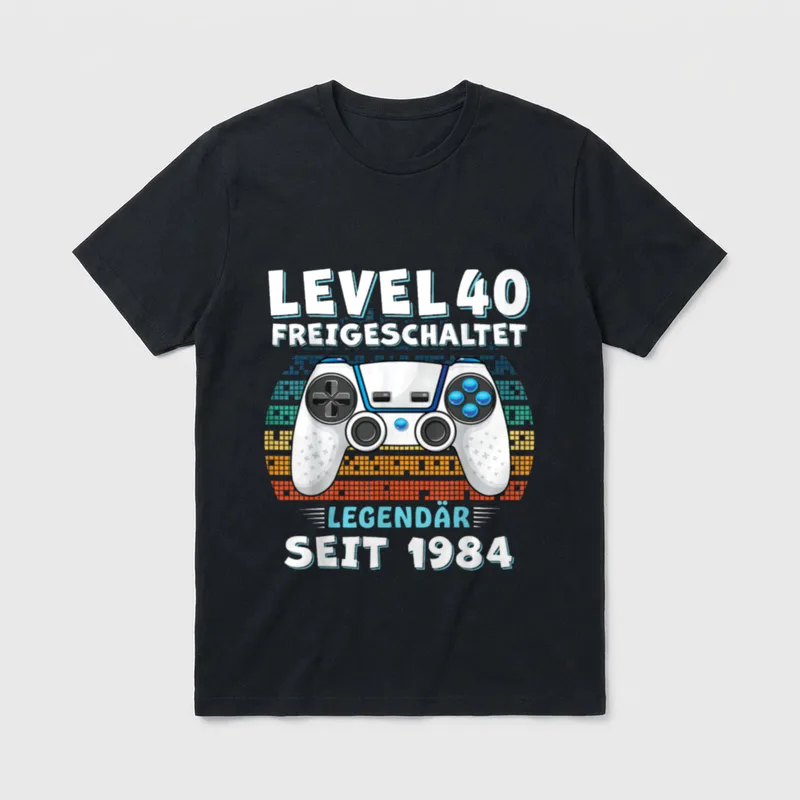 T-Shirt Sprüche zum 40 Geburtstag Frau – Klassisches T-Shirt in Schwarz