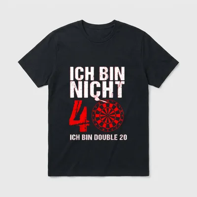 40. Geburtstag Geschenk-Idee Mann T-Shirt – Klassisches T-Shirt in Schwarz
