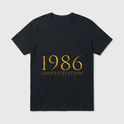 40. Geburtstag Mann Frau T-Shirt 0064 – Klassisches T-Shirt in Schwarz