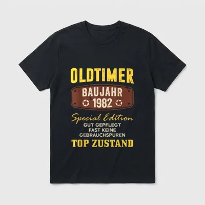 40. Geburtstag lustiges Geschenkshirt T-Shirt – Klassisches T-Shirt in Schwarz