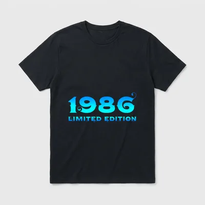 40. Geburtstag Mann Frau T-Shirt 0089 – Klassisches T-Shirt in Schwarz
