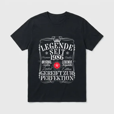Lebende Legende T-Shirt – Klassisches T-Shirt in Schwarz