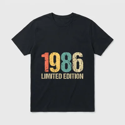 40. Geburtstag Mann Frau T-Shirt 0115 – Klassisches T-Shirt in Schwarz