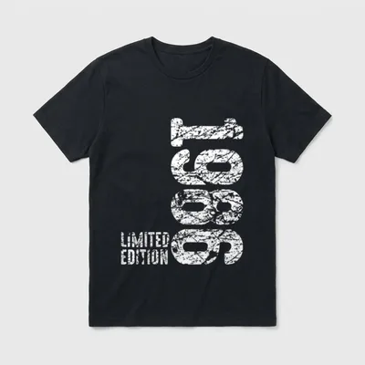 40. Geburtstag Mann Frau T-Shirt 0120 – Klassisches T-Shirt in Schwarz