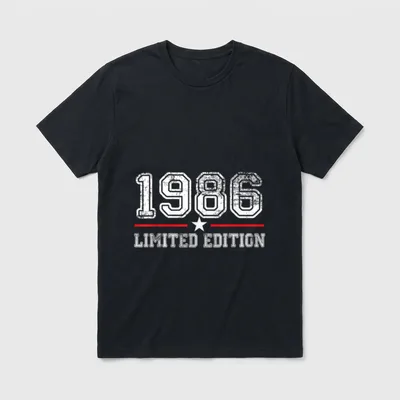 40. Geburtstag Mann Frau T-Shirt 0142 – Klassisches T-Shirt in Schwarz