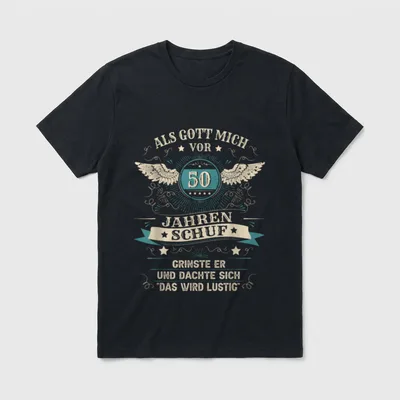 Jubiläum Witz Geschenk T-Shirt – Klassisches T-Shirt in Schwarz