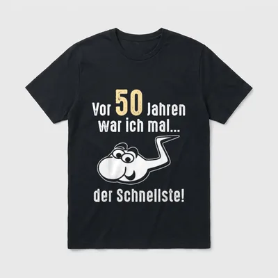 Jubiläum Schnellste T-Shirt – Klassisches T-Shirt in Schwarz