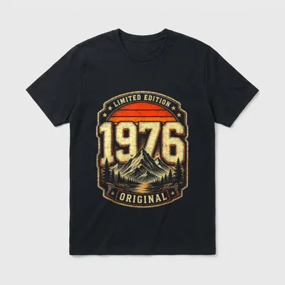 Limited Edition Original 50. Geburtstag T-Shirt – Klassisches T-Shirt in Schwarz