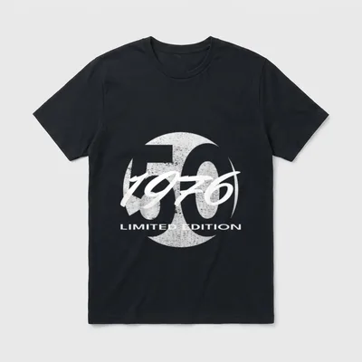 Limited Edition 50. Geburtstag T-Shirt – Klassisches T-Shirt in Schwarz