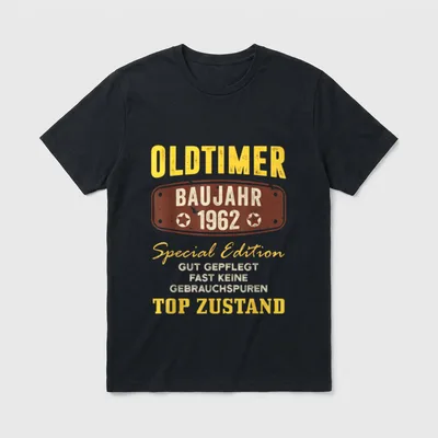 60. Geburtstag lustiges Geschenkshirt T-Shirt – Klassisches T-Shirt in Schwarz