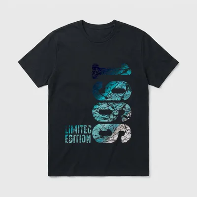 Limited Edition 60. Geburtstag T-Shirt – Klassisches T-Shirt in Schwarz