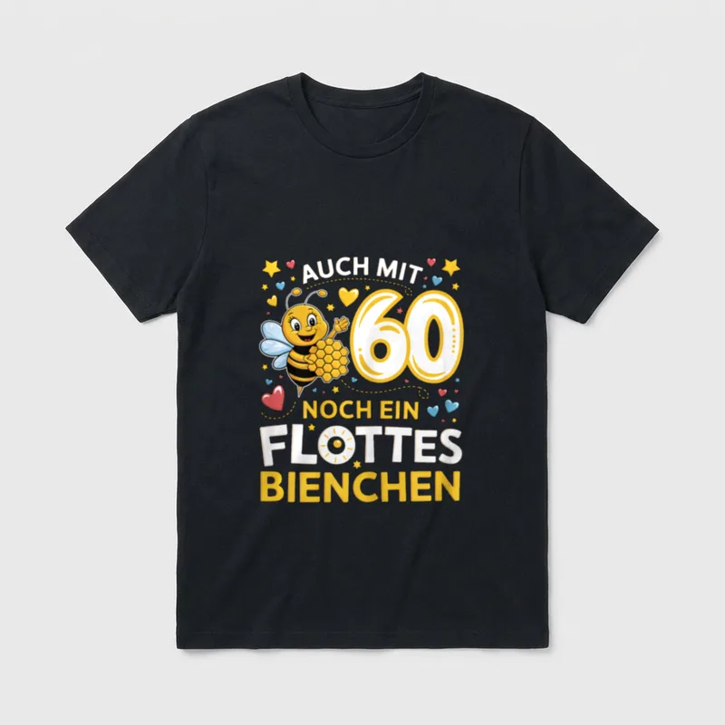 Auch mit T-Shirt – Klassisches T-Shirt in Schwarz