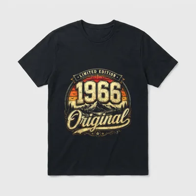 Limited Edition Original 60. Geburtstag T-Shirt – Klassisches T-Shirt in Schwarz