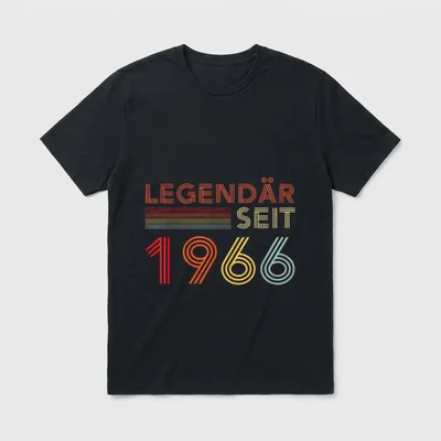 Legendär Seit 60. Geburtstag T-Shirt – Klassisches T-Shirt in Schwarz