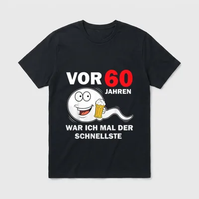 Altersfeier schneller Typ T-Shirt – Klassisches T-Shirt in Schwarz