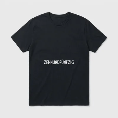 Zehnundfünfzig 60. Geburtstag Frauen T-Shirt – Klassisches T-Shirt in Schwarz