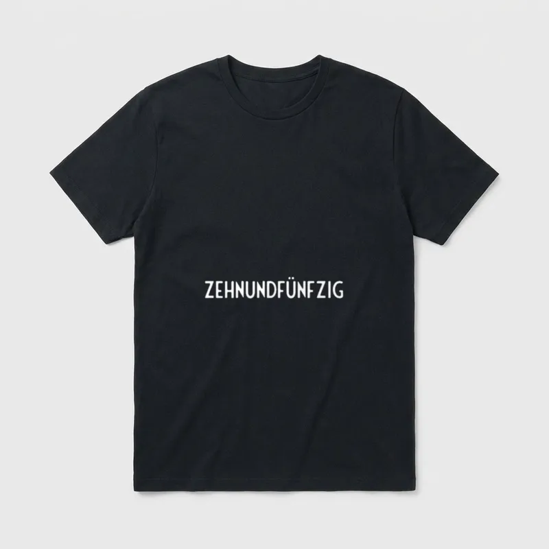 Zehnundfünfzig 60. Geburtstag Frauen T-Shirt – Klassisches T-Shirt in Schwarz