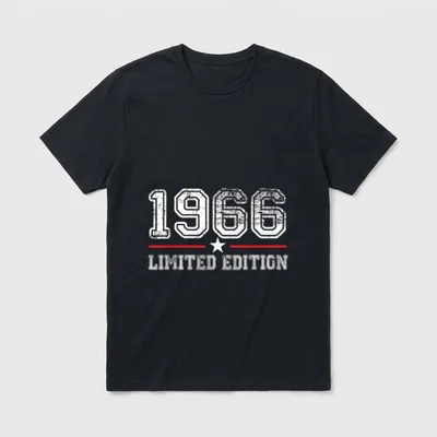 60. Geburtstag Mann Frau T-Shirt 0139 – Klassisches T-Shirt in Schwarz