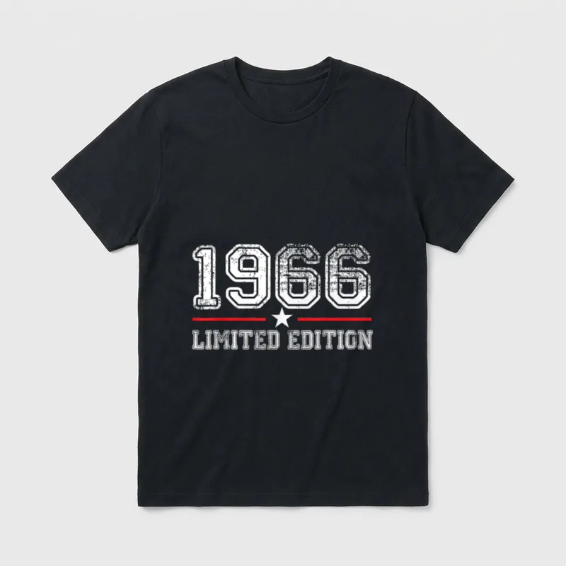 60. Geburtstag Mann Frau T-Shirt 0139 – Klassisches T-Shirt in Schwarz