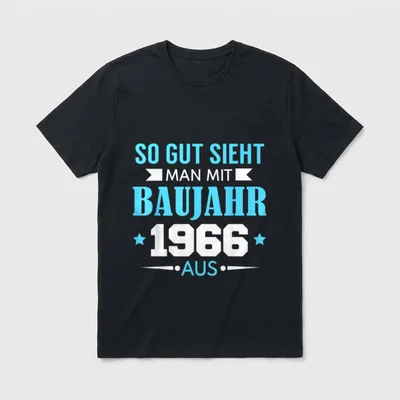 So Gut Sieht Man 60. Geburtstag T-Shirt – Klassisches T-Shirt in Schwarz