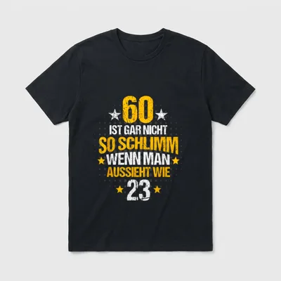 Ist Gar T-Shirt – Klassisches T-Shirt in Schwarz