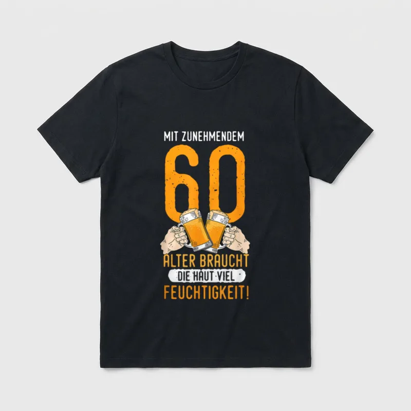Geburtstag Mann Spruch T-Shirt – Klassisches T-Shirt in Schwarz