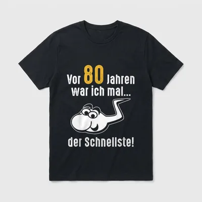 Vor Jahren war 70. Geburtstag & älter T-Shirt – Klassisches T-Shirt in Schwarz