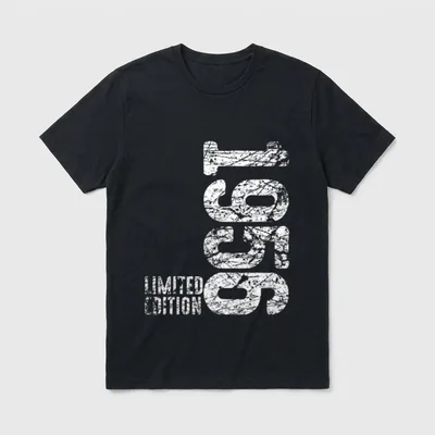 Limited Edition 70. Geburtstag & älter T-Shirt – Klassisches T-Shirt in Schwarz
