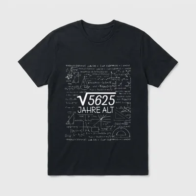 Mathe Geburtstag T-Shirt – Klassisches T-Shirt in Schwarz