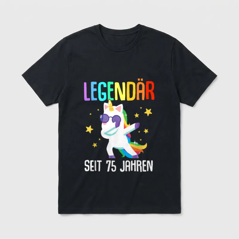 Legendär Seit Jahren 70. Geburtstag & älter T-Shirt – Klassisches T-Shirt in Schwarz