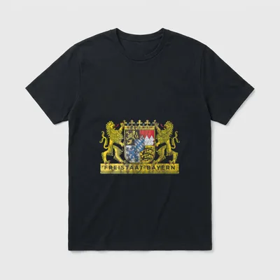 Bayern Bayer bayrisch Humor T-Shirt – Klassisches T-Shirt in Schwarz