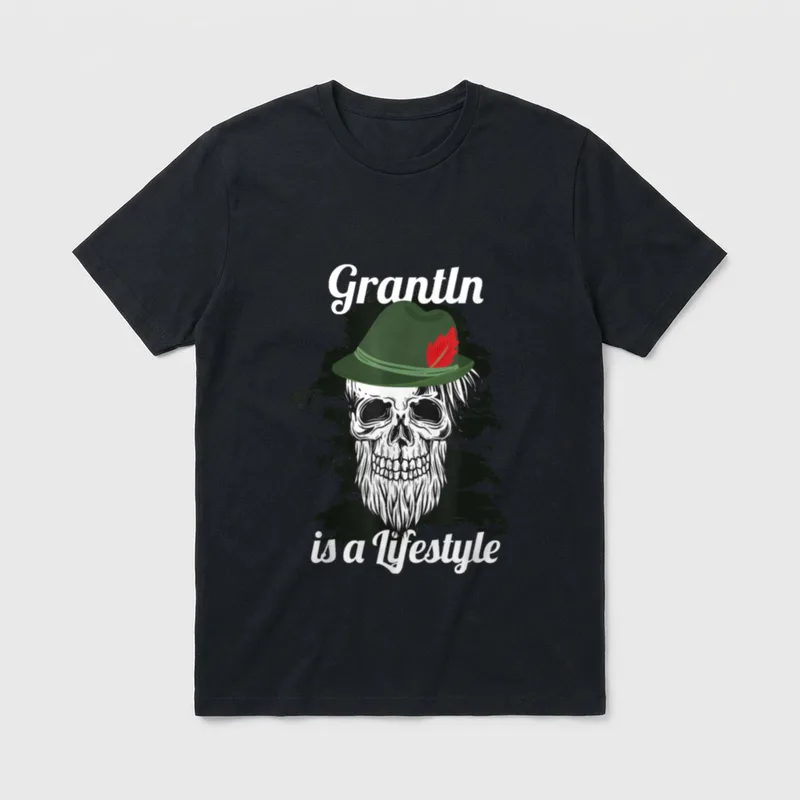 Bayern Bayrisch Sprüche Grantler T-Shirt – Klassisches T-Shirt in Schwarz