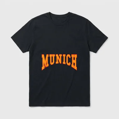 München Stadt Bayern Deutschland T-Shirt – Klassisches T-Shirt in Schwarz