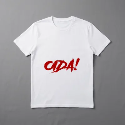 Oida Österreich Bayern Dialekt T-Shirt – Klassisches T-Shirt in Schwarz
