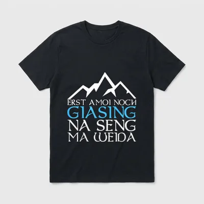 Giesing Bayern bayrisch Spruch T-Shirt – Klassisches T-Shirt in Schwarz
