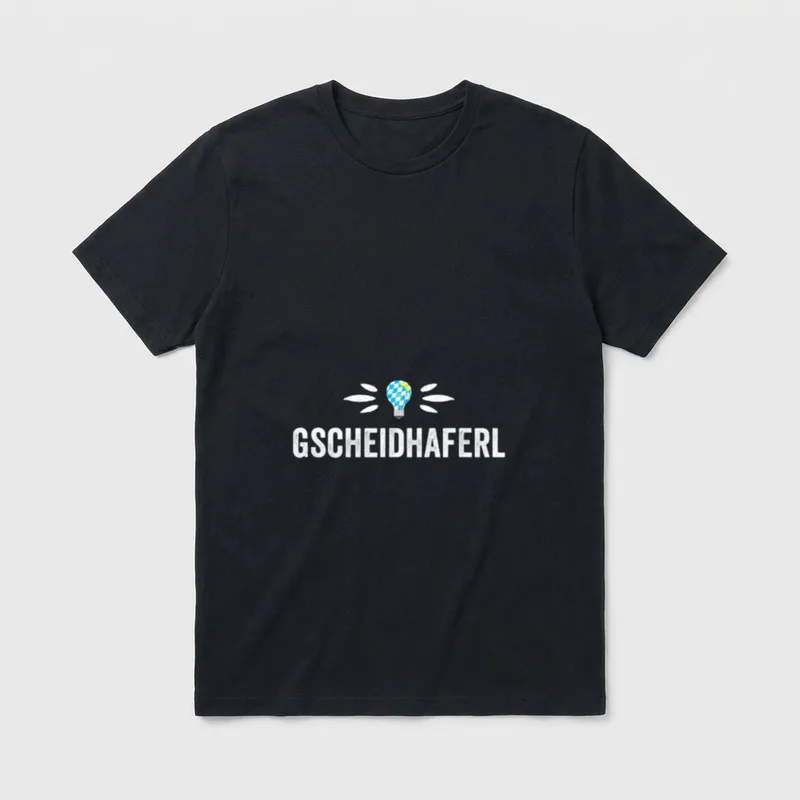 Lustige Sarkastisch bayrische Bayern T-Shirt – Klassisches T-Shirt in Schwarz