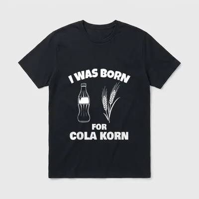 Lustiges I Was Born For T-Shirt – Klassisches T-Shirt in Schwarz